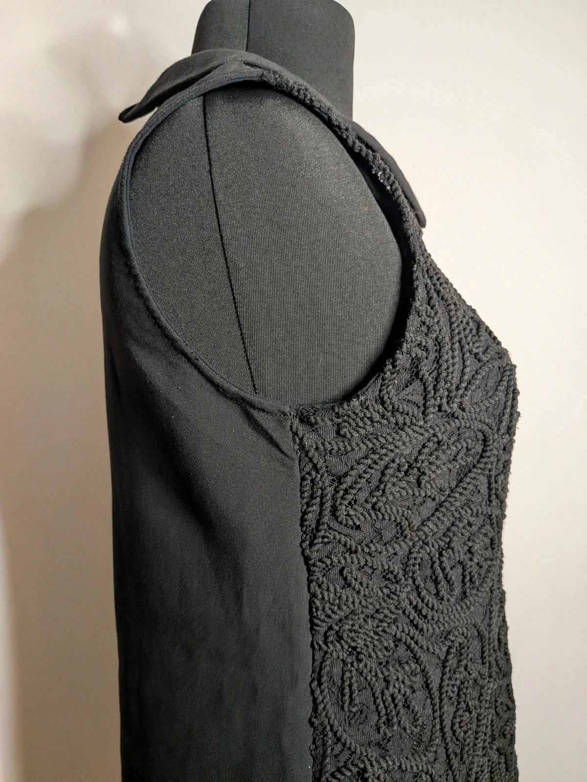 Robe motif cordelettes – photo 7